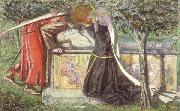 Dante Gabriel Rossetti Arthur's Tomb (mk46) oil painting reproduction